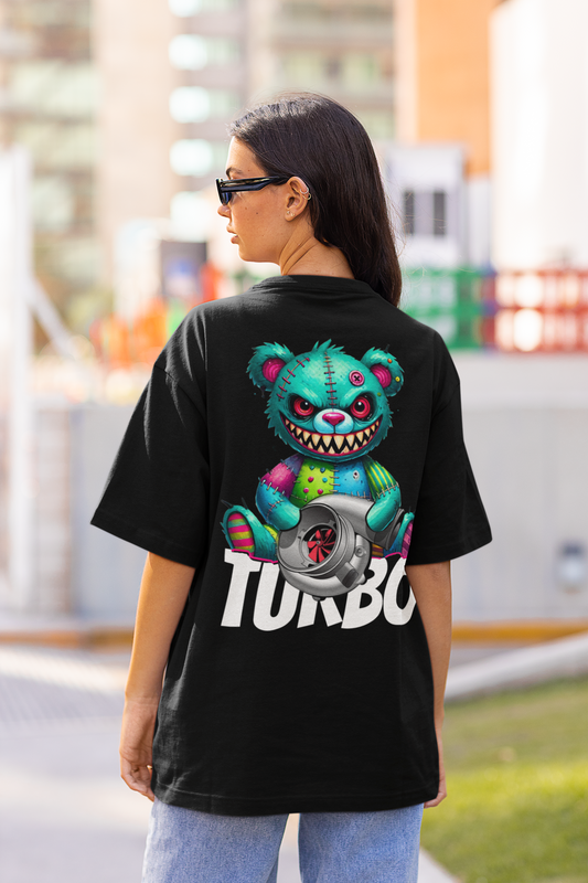 Zombie Turbo Teddy - Ladies Organic Shirt