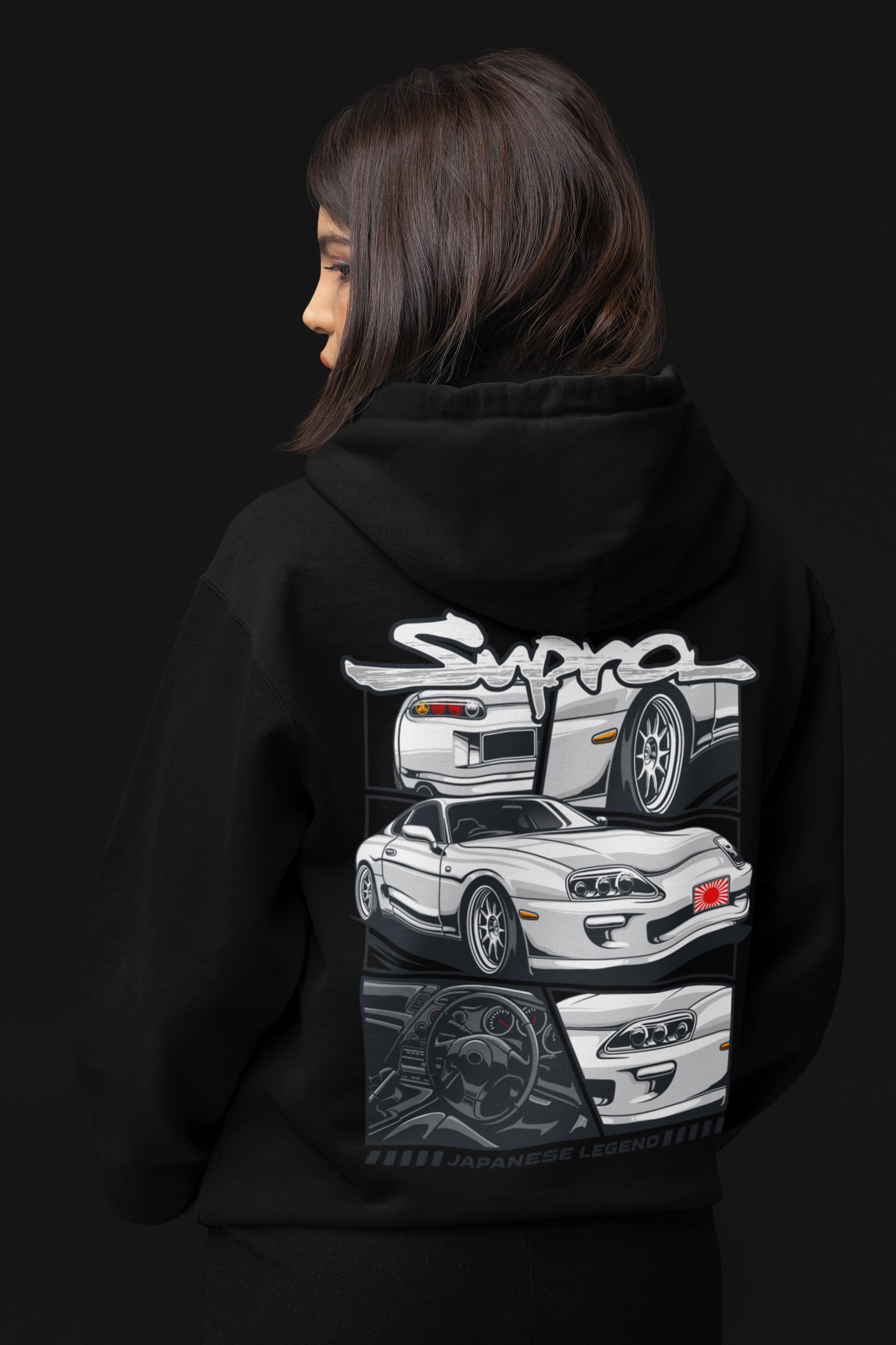 Supra Collage  - Premium Unisex Hoodie