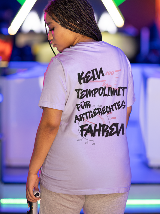 Kein Tempolimit -Artgerechtes fahren - Ladies Organic Shirt