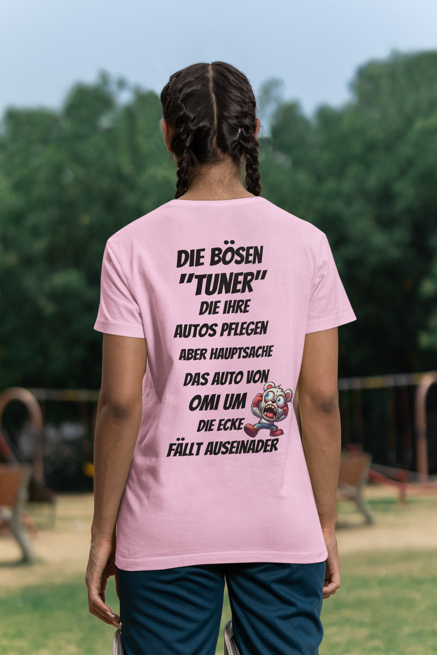 Die bösen "Tuner" - Ladies Organic Shirt