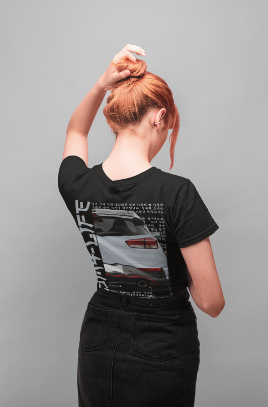 I30N Back Grey - Ladies Premium Shirt