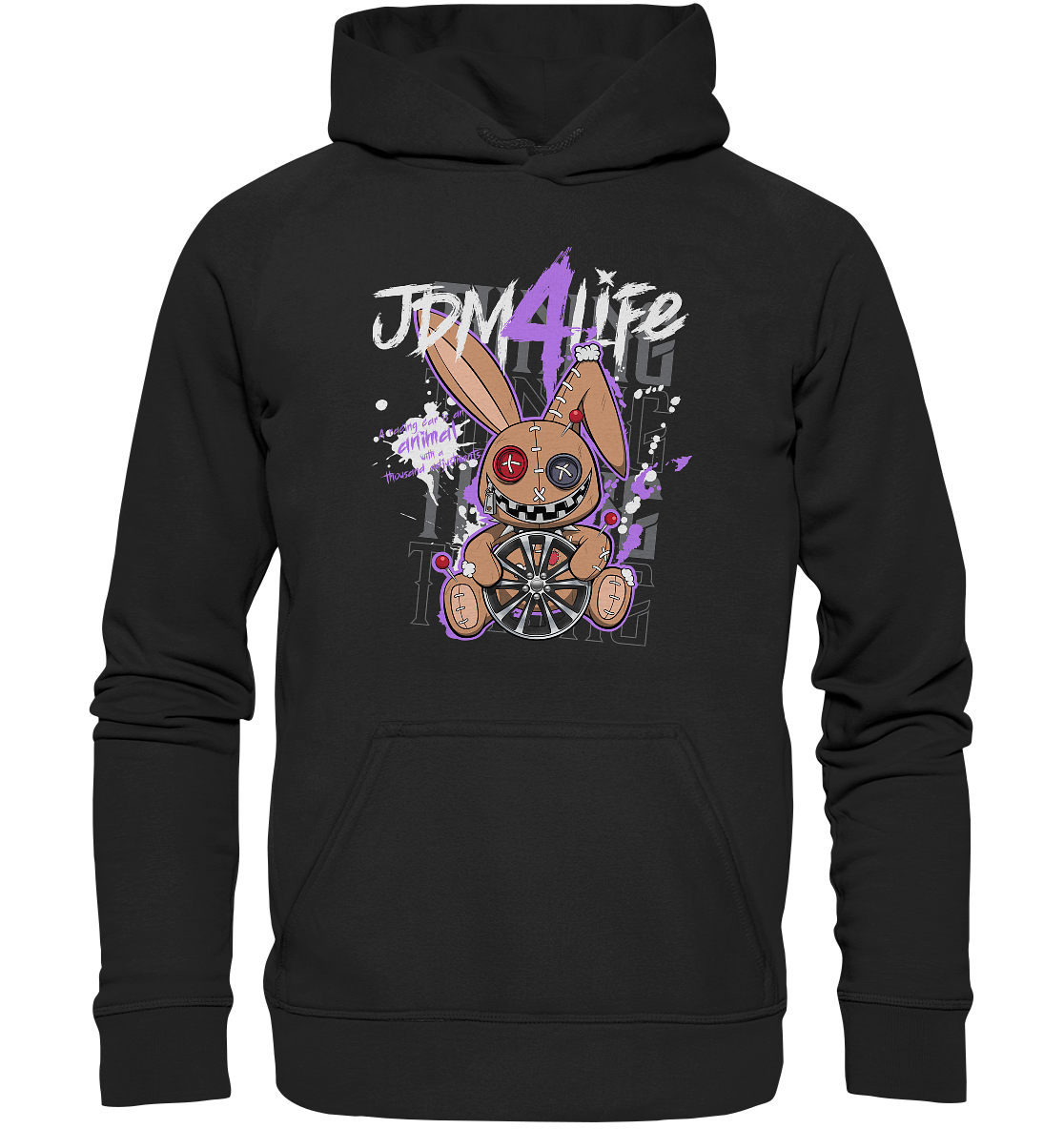 JDM4-Life "Rim" Bunny - Kids Premium Hoodie