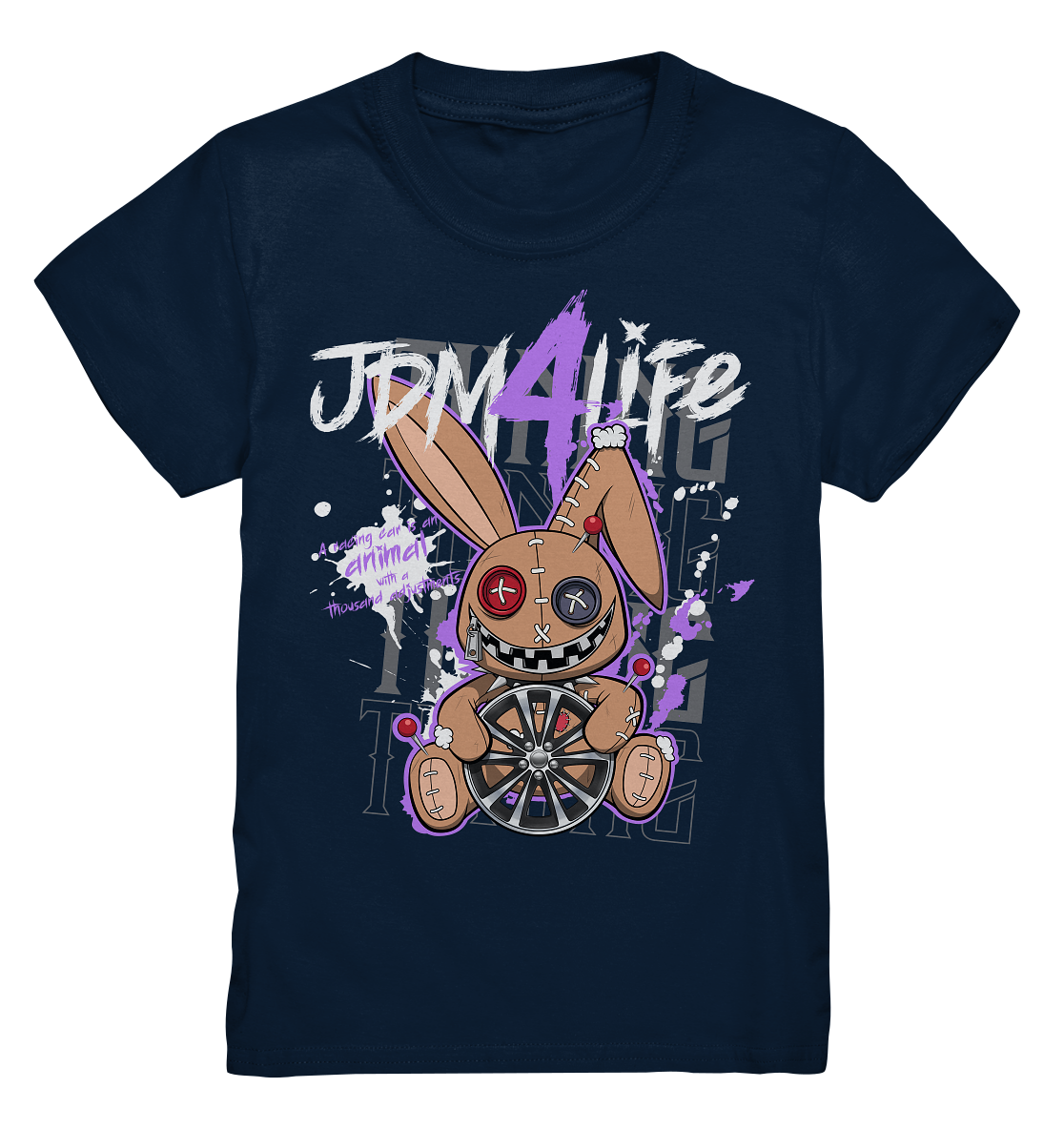 JDM4-Life "Rim" Bunny - Kids Premium Shirt