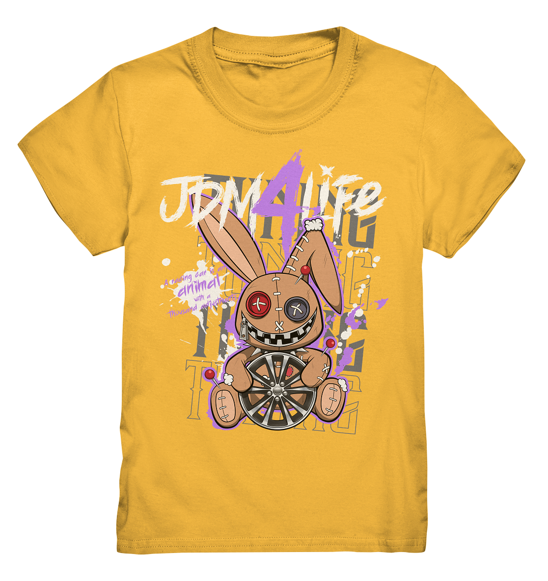 JDM4-Life "Rim" Bunny - Kids Premium Shirt