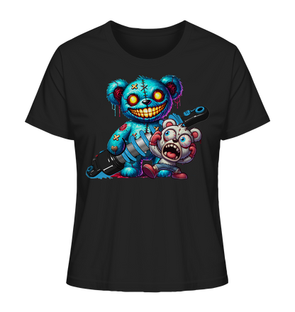 Static Zombie Teddy - Ladies Organic Shirt