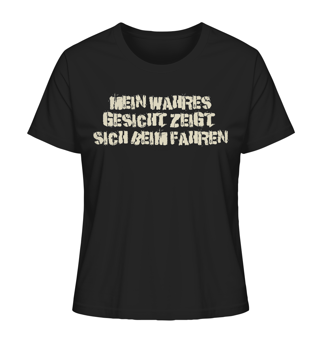 Mein wahres Gesicht.... - Ladies Organic Shirt