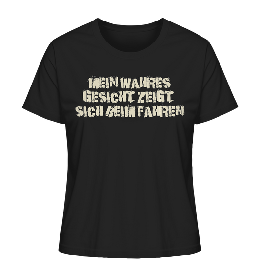 Mein wahres Gesicht.... - Ladies Organic Shirt