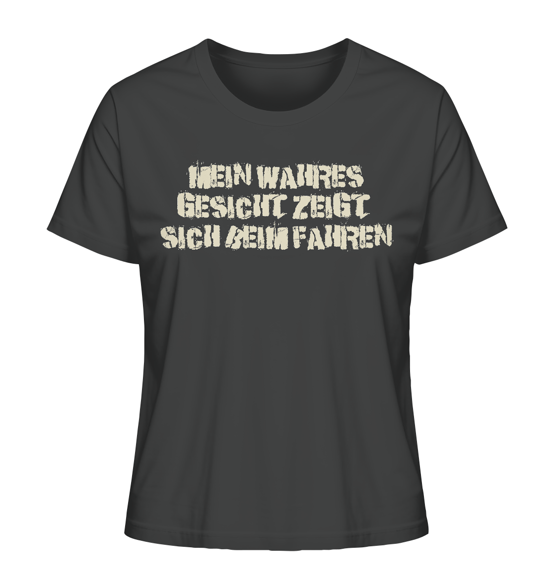 Mein wahres Gesicht.... - Ladies Organic Shirt