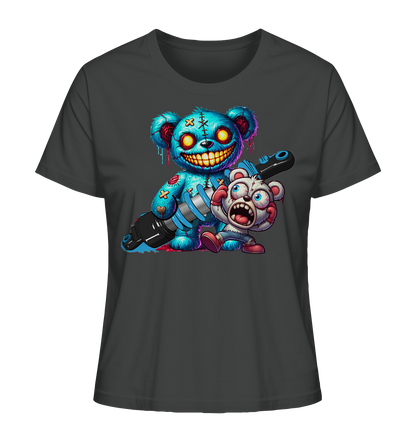 Static Zombie Teddy - Ladies Organic Shirt