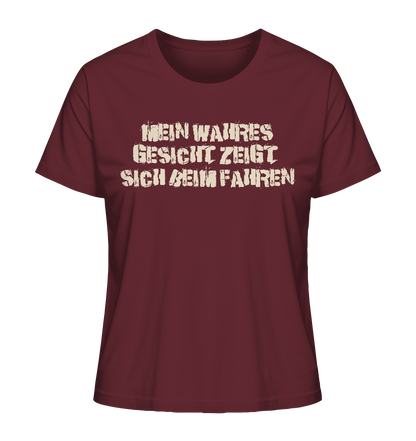 Mein wahres Gesicht.... - Ladies Organic Shirt