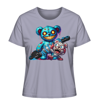 Static Zombie Teddy - Ladies Organic Shirt