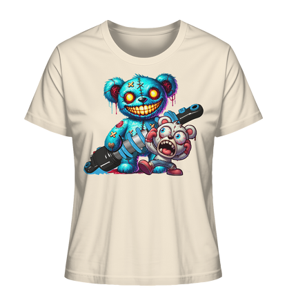 Static Zombie Teddy - Ladies Organic Shirt