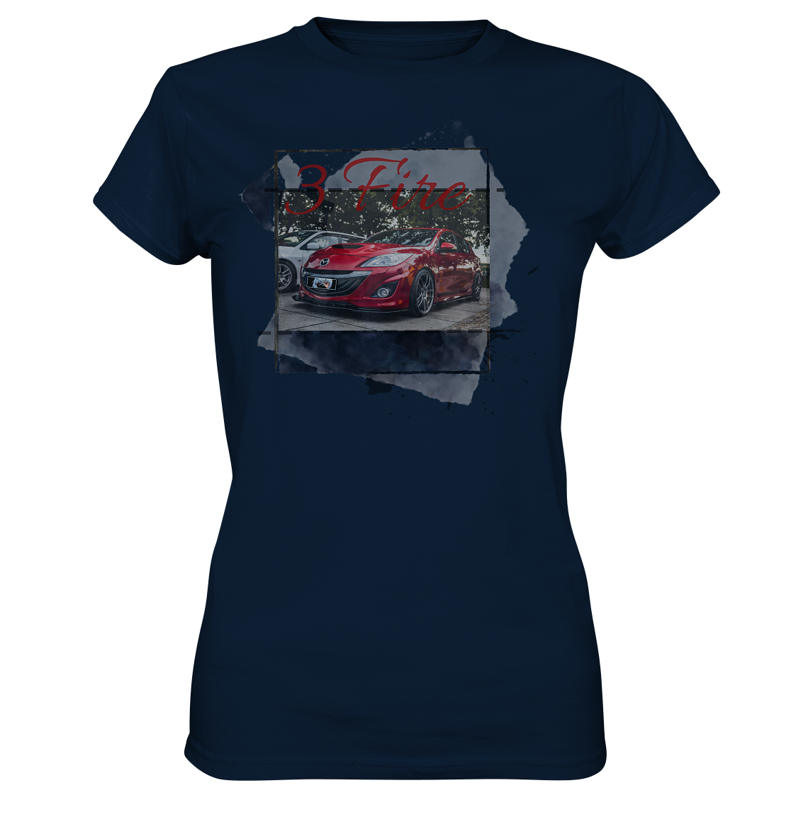 3M P S Fire  - Ladies Premium Shirt