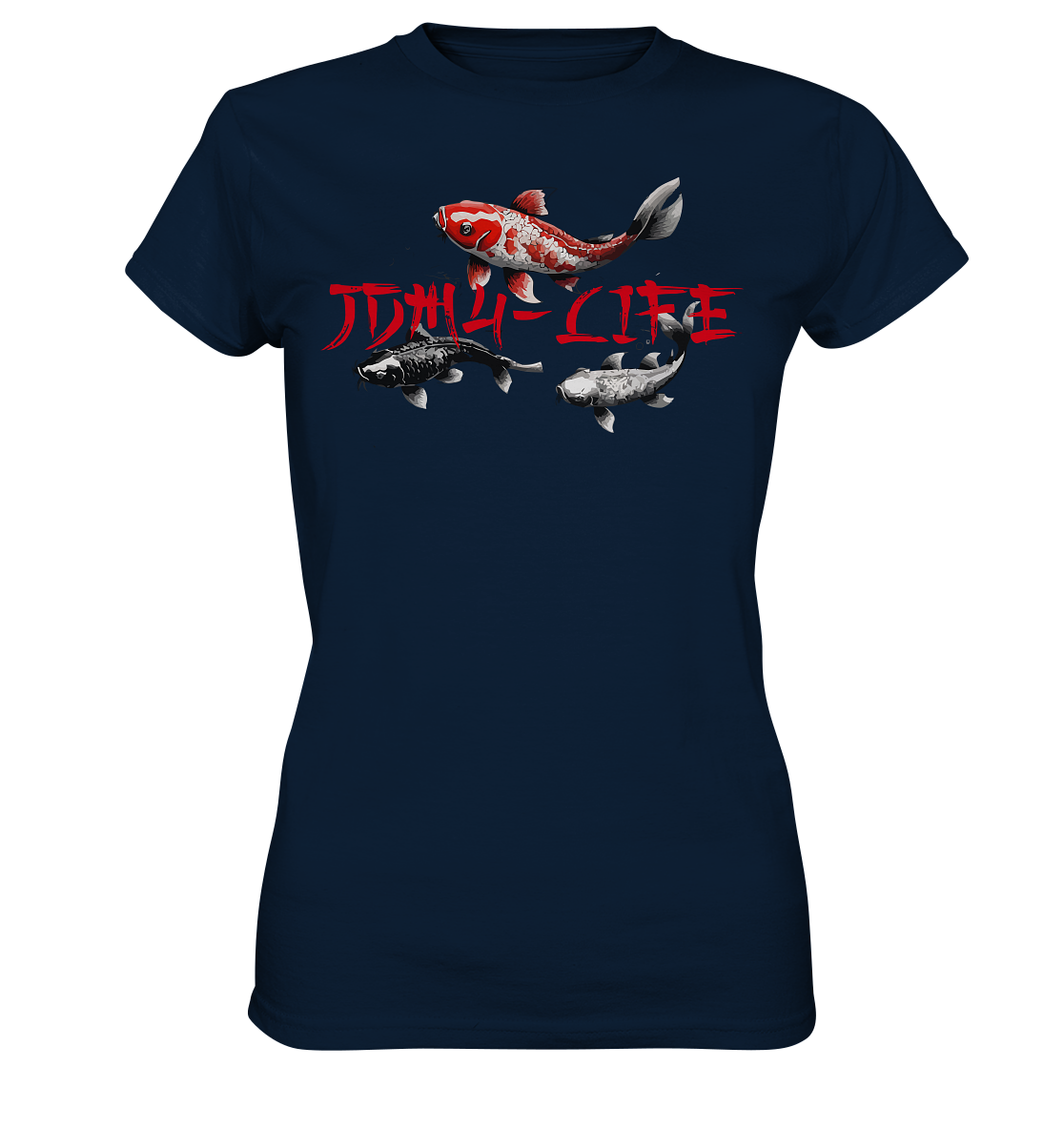 JDM 4-Life "Koi" - Ladies Premium Shirt