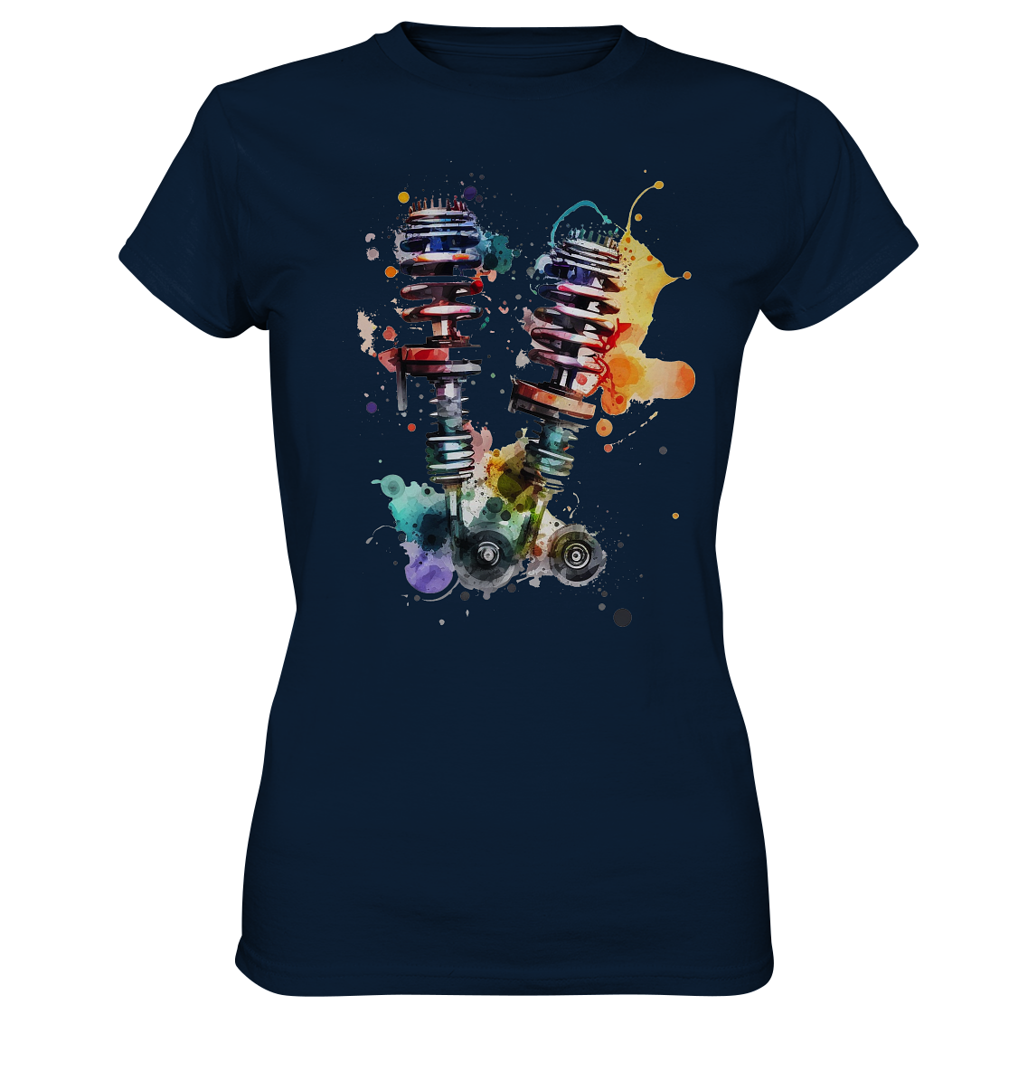 Colour Splash Stoßdämpfer - Ladies Premium Shirt