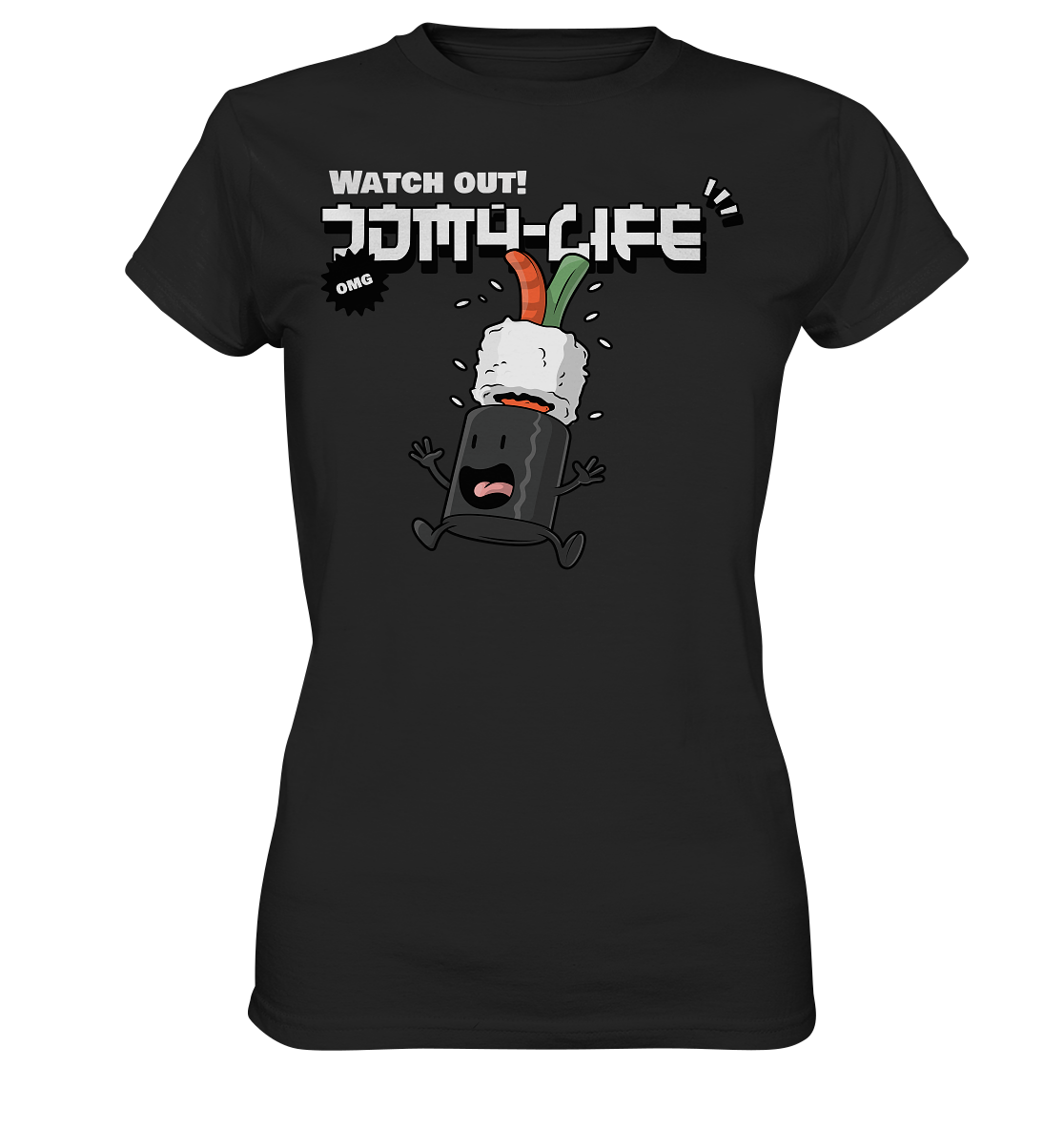 WATCH OUT WASABI  - Ladies Premium Shirt