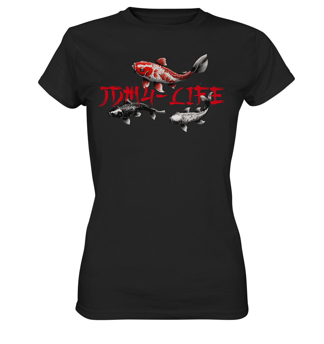 JDM 4-Life "Koi" - Ladies Premium Shirt