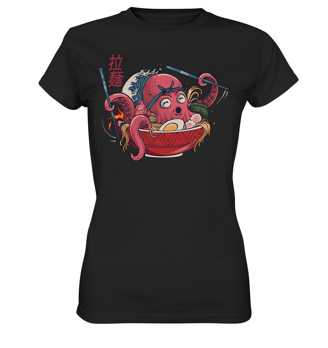 Octopus Ramen  - Ladies Premium Shirt