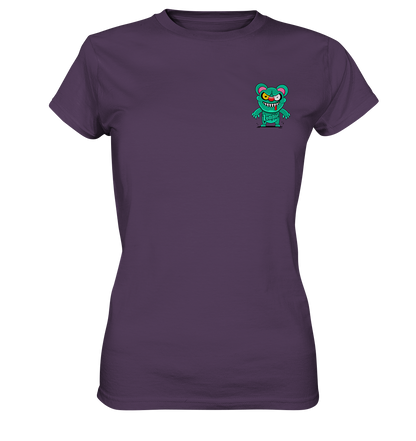 The Zombie Bear  - Ladies Premium Shirt