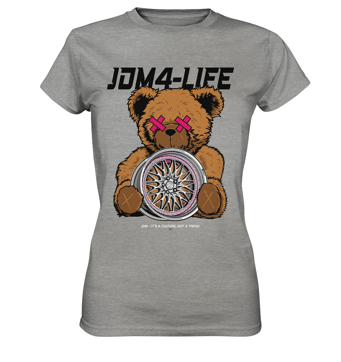 JDM4-Life "Rim" Teddy - Ladies Premium Shirt