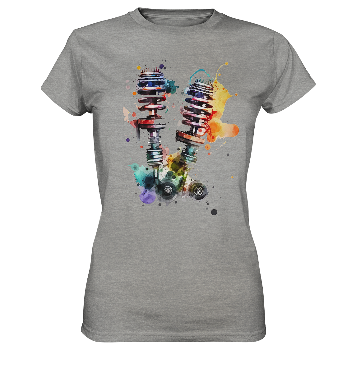 Colour Splash Stoßdämpfer - Ladies Premium Shirt