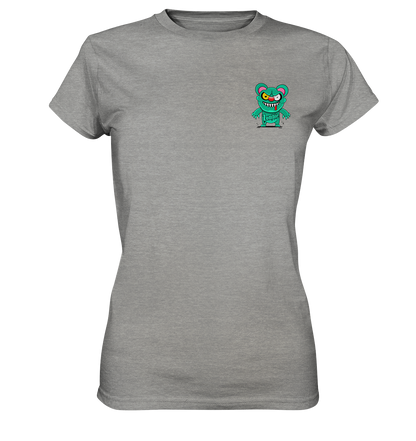 The Zombie Bear  - Ladies Premium Shirt