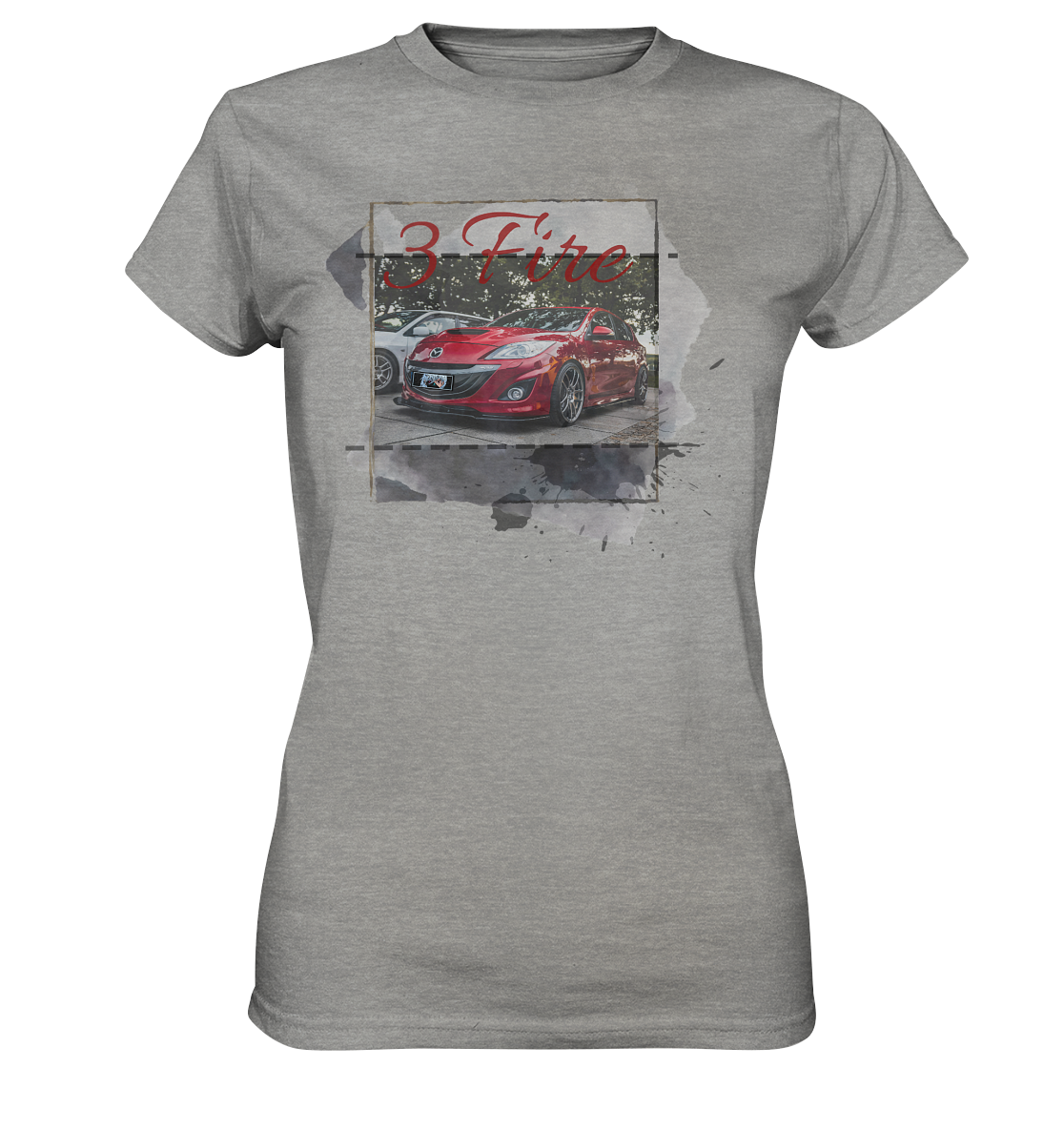 3M P S Fire  - Ladies Premium Shirt