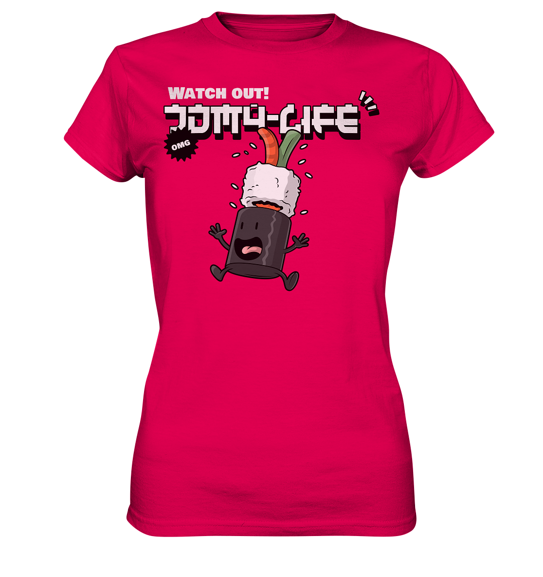 WATCH OUT WASABI  - Ladies Premium Shirt