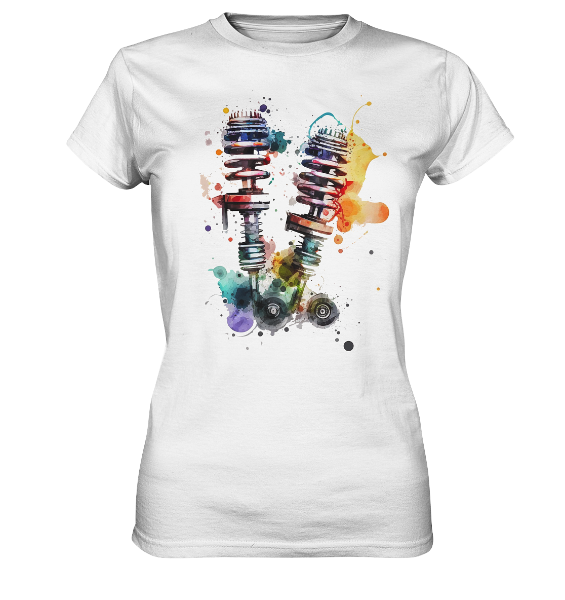 Colour Splash Stoßdämpfer - Ladies Premium Shirt
