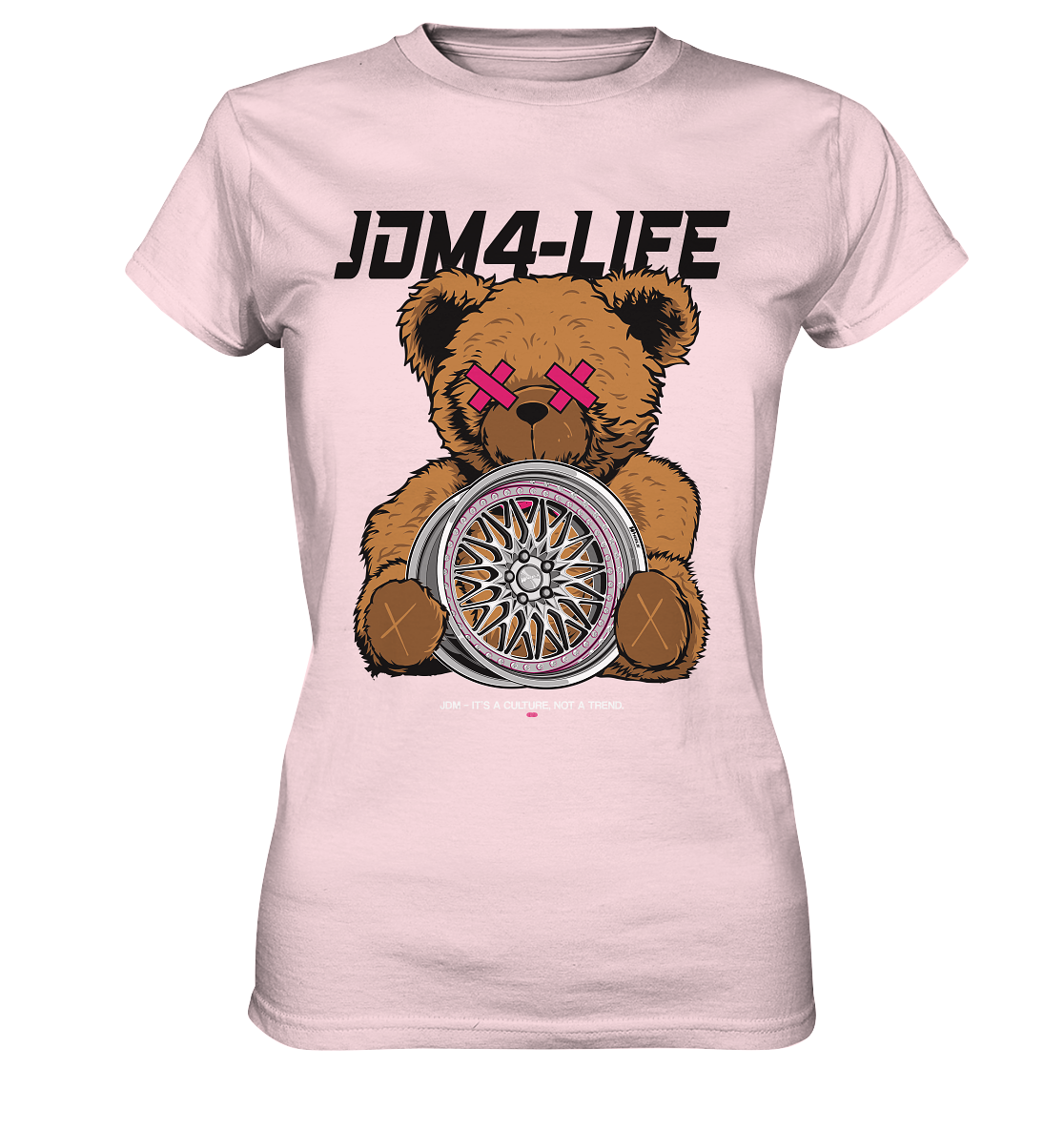 JDM4-Life "Rim" Teddy - Ladies Premium Shirt