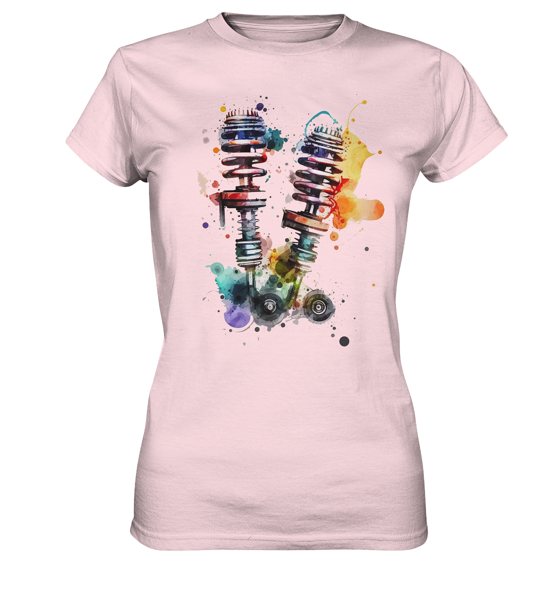 Colour Splash Stoßdämpfer - Ladies Premium Shirt
