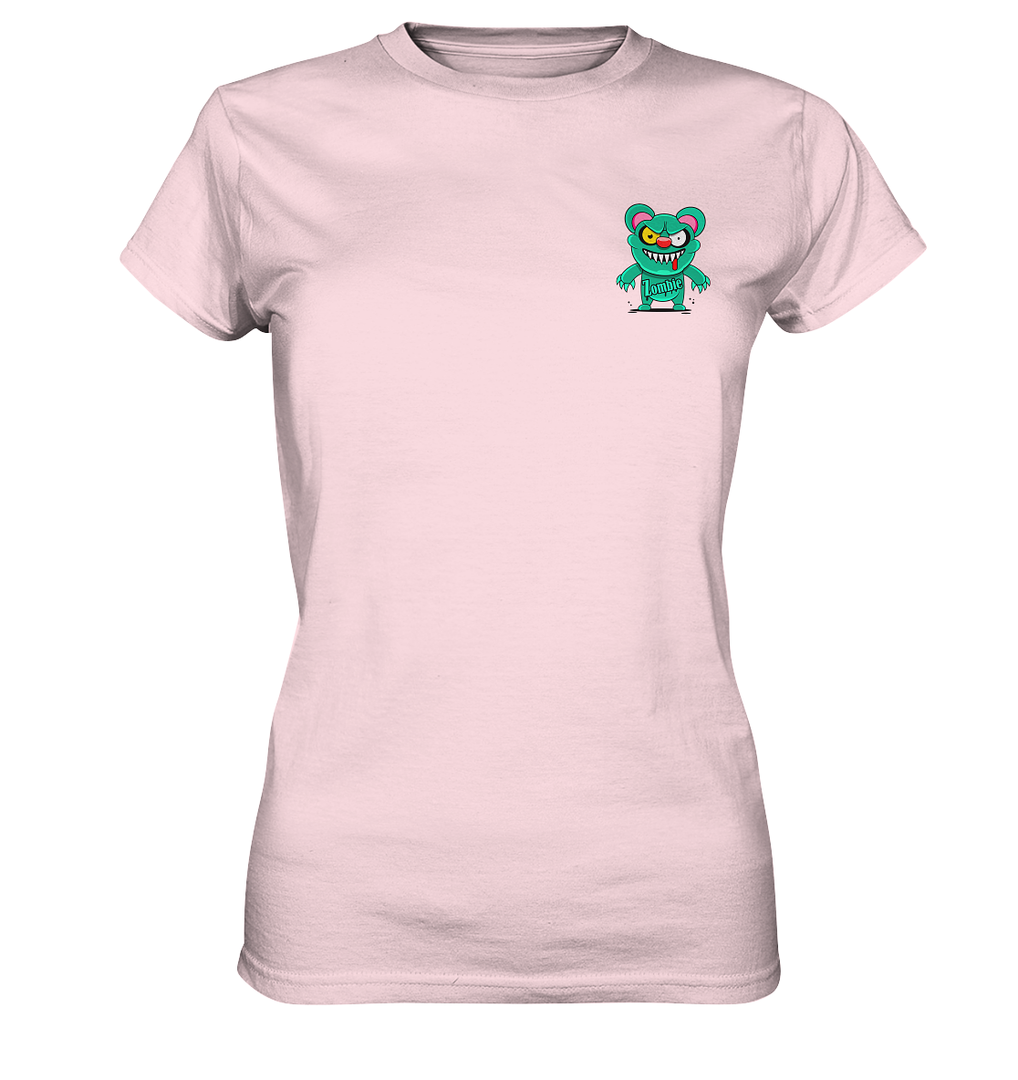 The Zombie Bear  - Ladies Premium Shirt