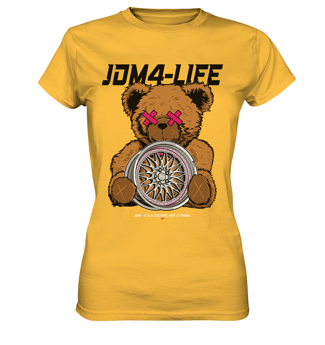 JDM4-Life "Rim" Teddy - Ladies Premium Shirt