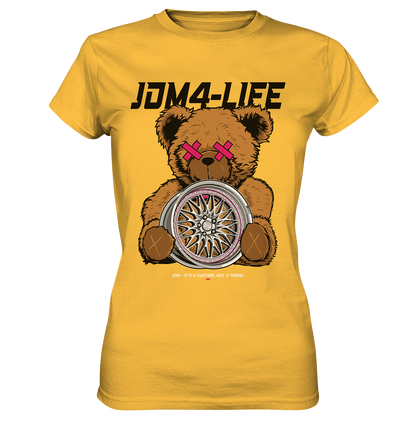 JDM4-Life "Rim" Teddy - Ladies Premium Shirt