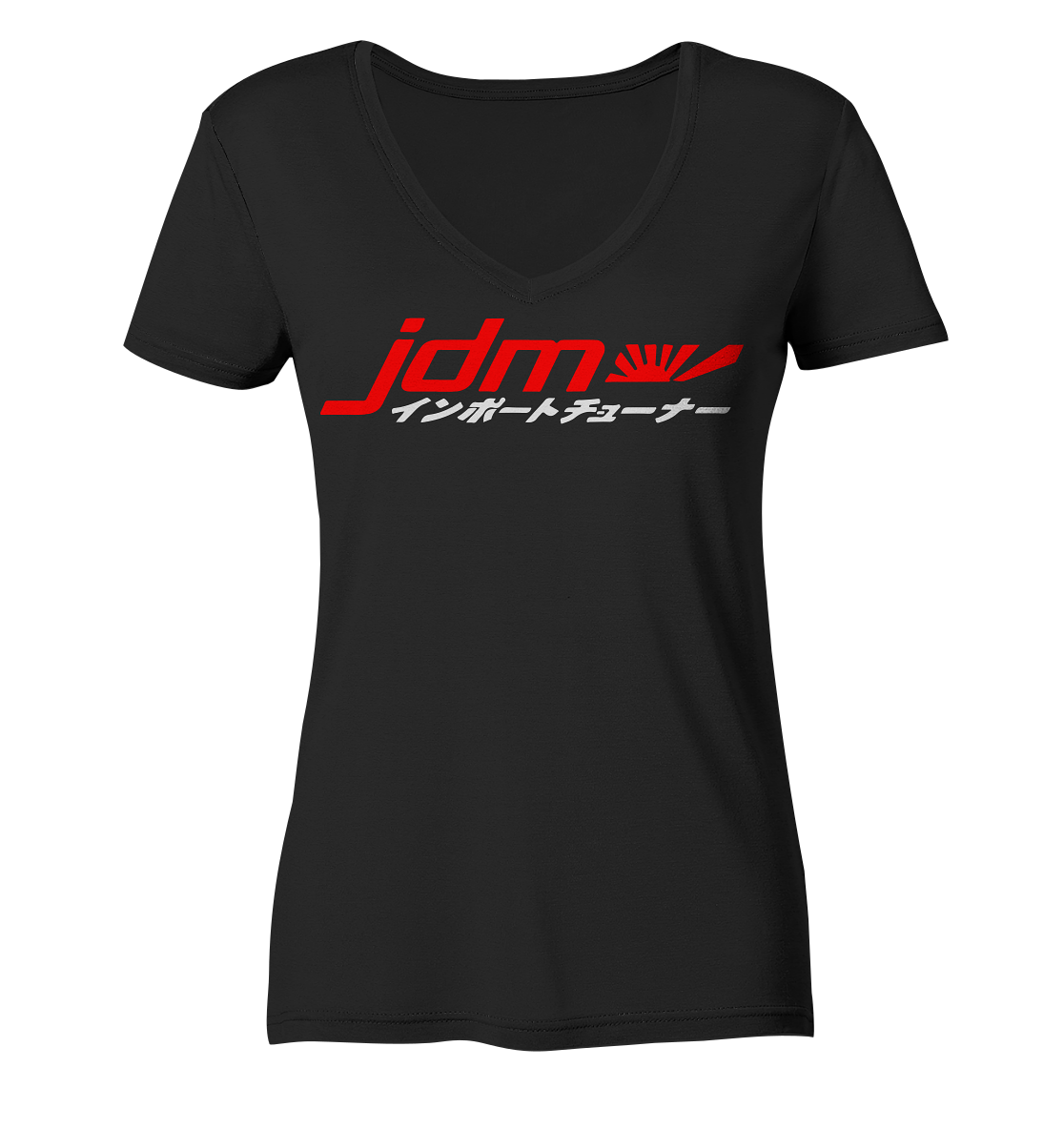 JDM 4-Life Casual - Ladies V-Neck Shirt