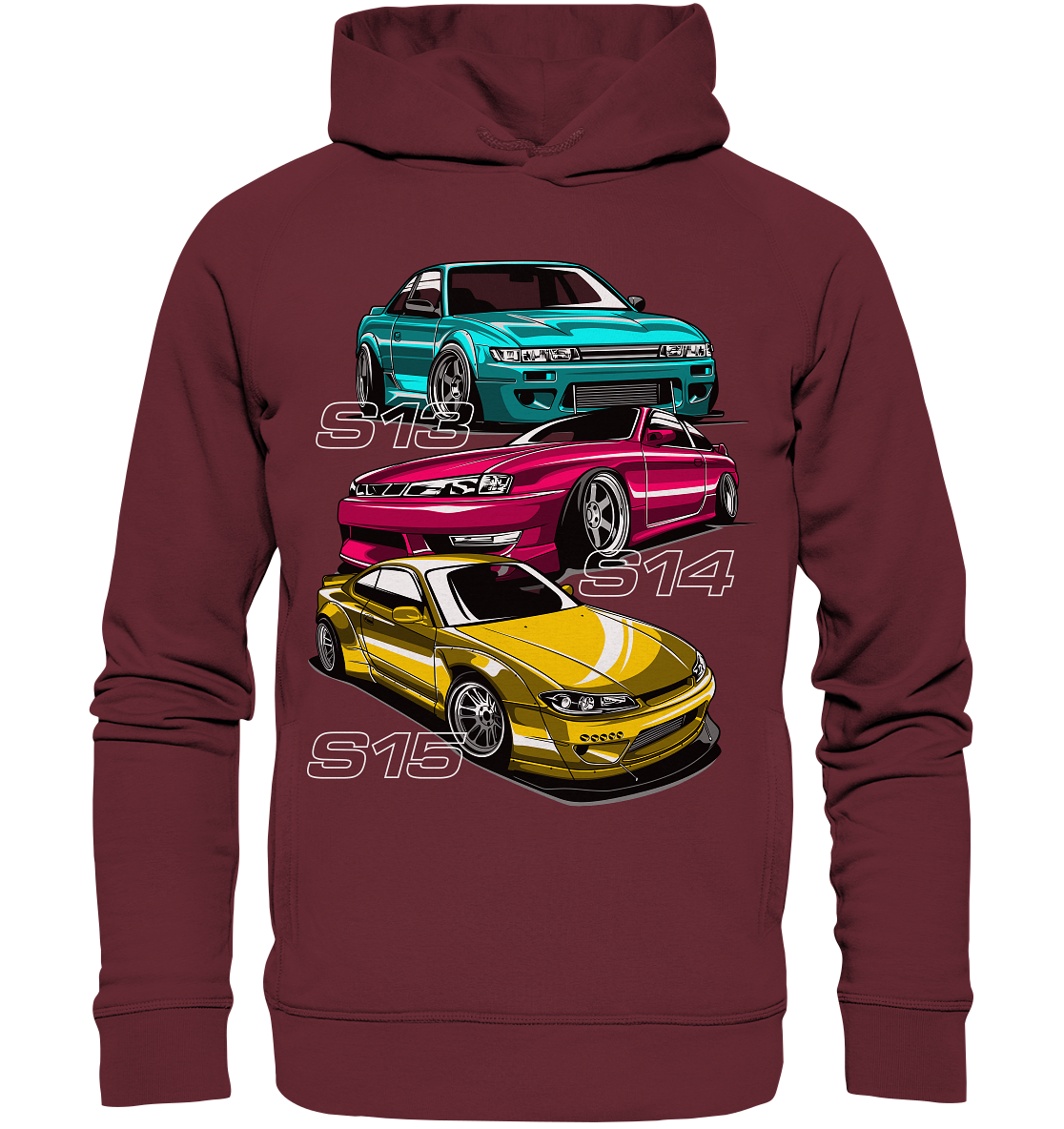 The "S" Family - Organic Fashion Hoodie