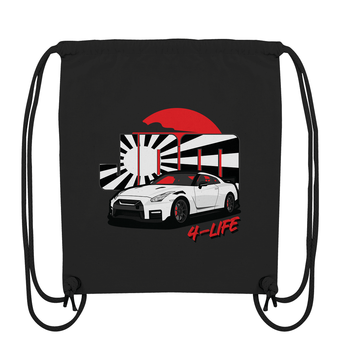 JDM4-Life R35 Merch - Organic Gym-Bag
