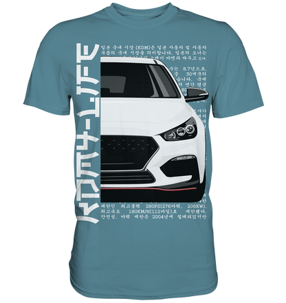 I30N Front White - Premium Shirt