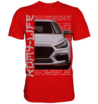 I30N Front Grey - Premium Shirt