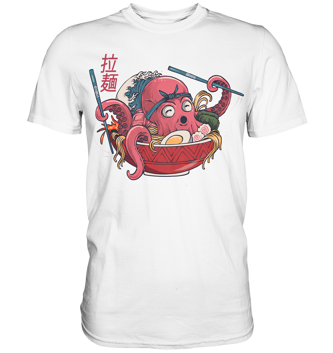 Octopus Ramen  - Premium Shirt