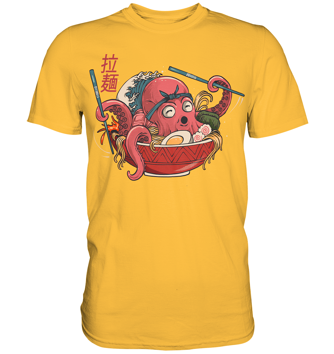 Octopus Ramen  - Premium Shirt