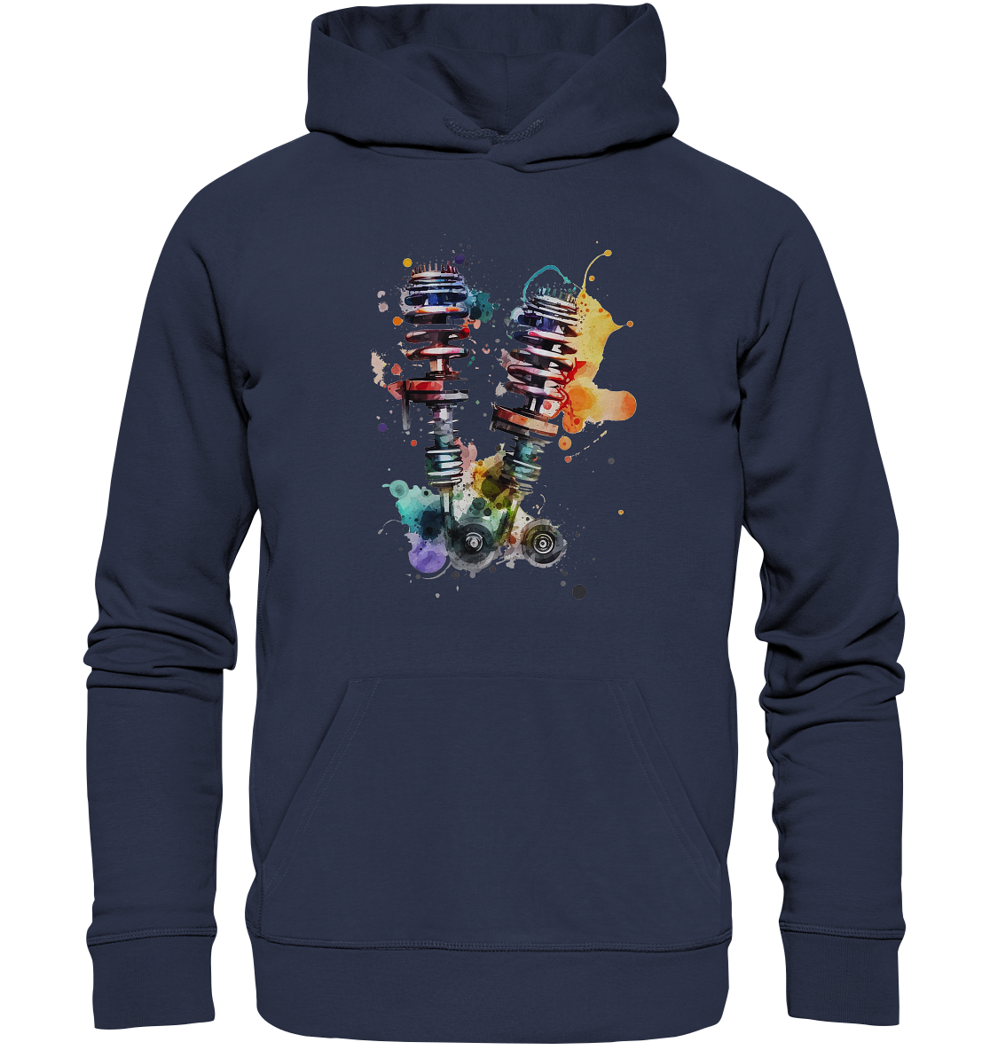 Colour Splash Stoßdämpfer - Premium Unisex Hoodie