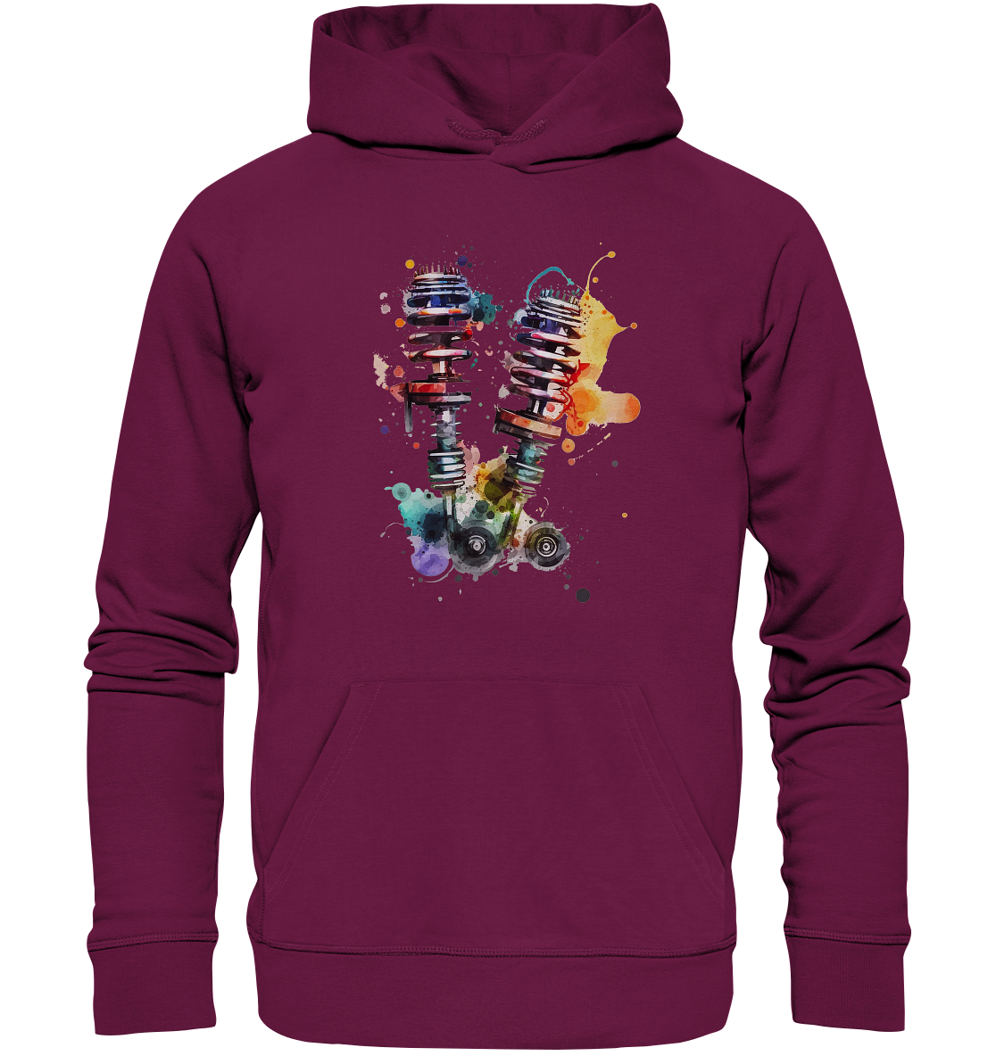 Colour Splash Stoßdämpfer - Premium Unisex Hoodie