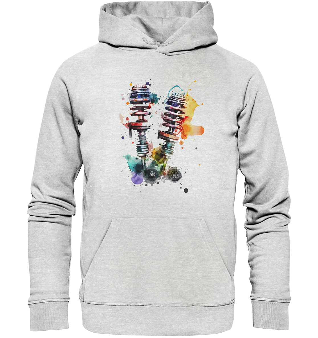 Colour Splash Stoßdämpfer - Premium Unisex Hoodie