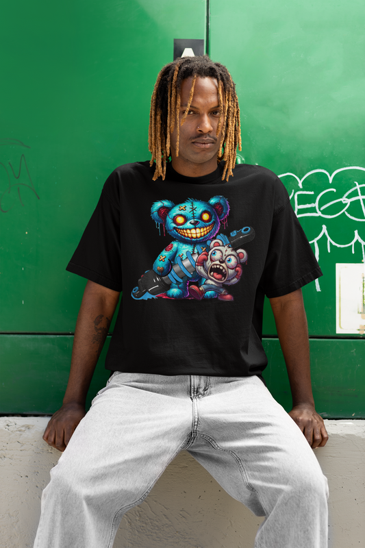 Static Zombie Teddy - Premium Shirt