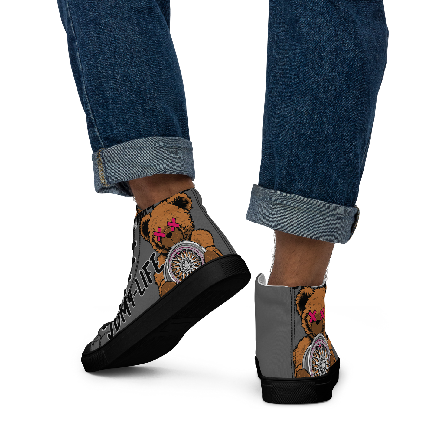High-Top Leinenschuhe für Herren JDM4-Life