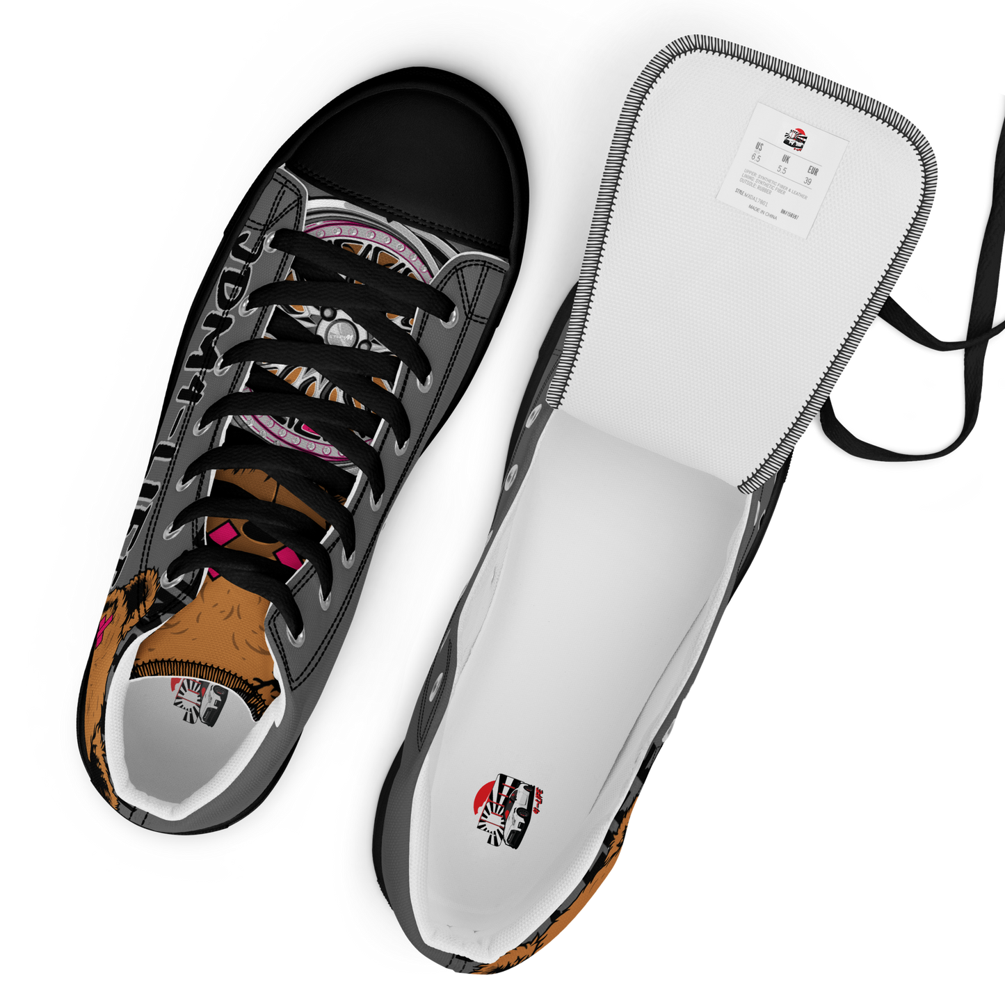 High-Top Leinenschuhe für Herren JDM4-Life