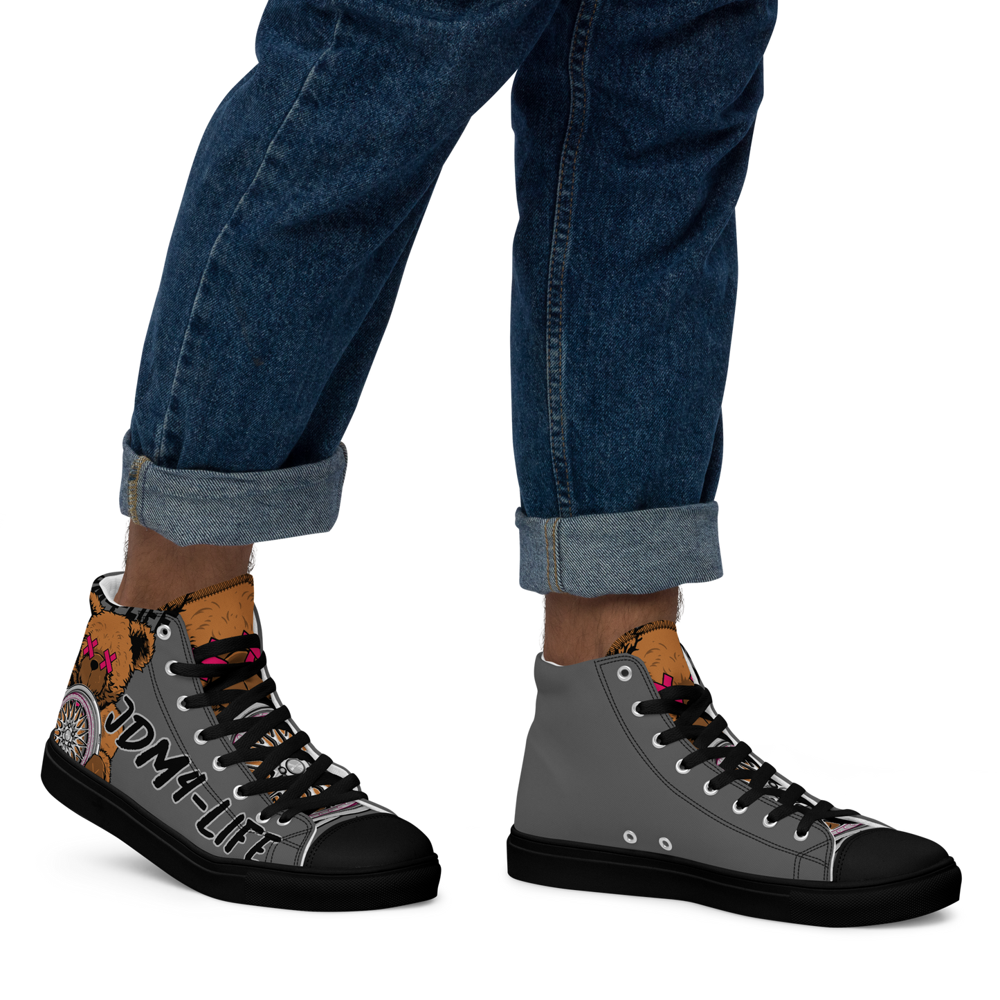High-Top Leinenschuhe für Herren JDM4-Life