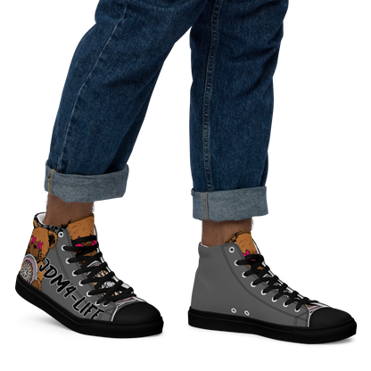 High-Top Leinenschuhe für Herren JDM4-Life