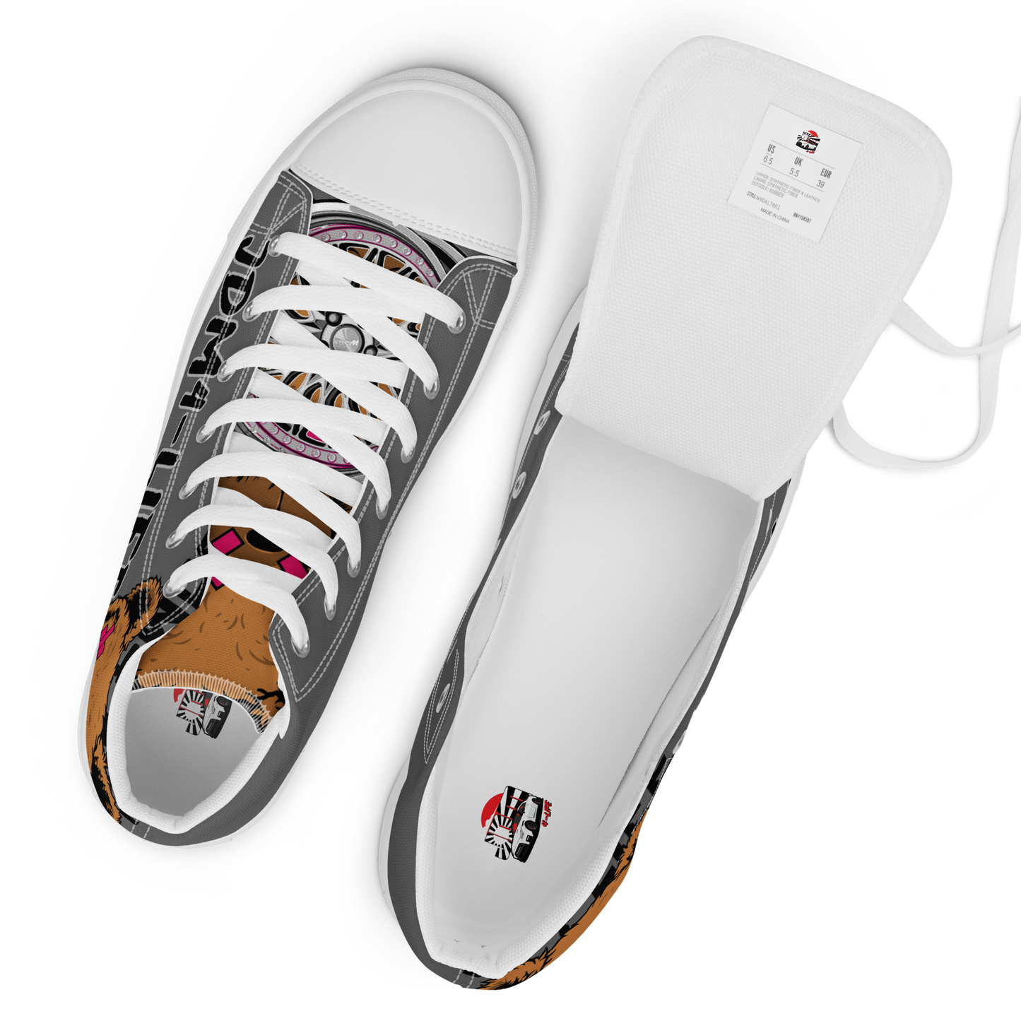 High-Top Leinenschuhe für Herren JDM4-Life